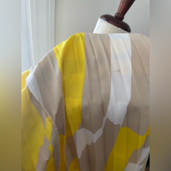 Maxmara Accordion-Pleated Crepe de Chine Skirt - Picture 13 of 15